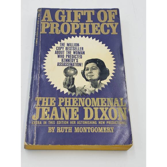 The Gift of Prophecy Paperback: The Phenomenal Jeane Dixon by Ruth Montgomery - Picture 1 of 8